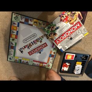monopoly nintendo board game